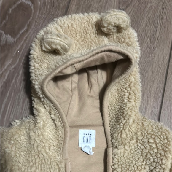 Cozy Beige Kids One Piece - Picture 2 of 3